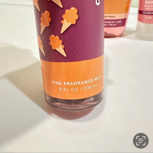 Fruity Sherbet Scoop Bath & Body Works 3 Piece Set NEW - Picture 2 of 5